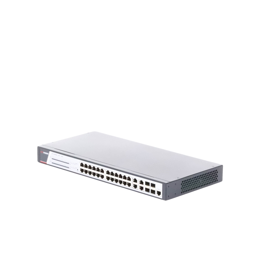 Switch Gigabit PoE+ / Administrable / 24 puertos 10/100/1000 Mbps PoE+ / 4 puertos 10/100/1000 Mbps + 4 puertos SFP de Uplink / 370 W 3 Switch Gigabit PoE+ / Administrable / 24 puertos 10/100/1000 Mbps PoE+ / 4 puertos 10/100/1000 Mbps + 4 puertos SFP de Uplink / 370 W - Imagen 3