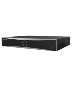 NVR 12 Megapixel (4K) / 32 canales IP / AcuSense (Evita Falsas Alarmas) / Reconocimiento Facial / 4 Bahías de Disco Duro / HDMI en 4K / Alarmas I/O