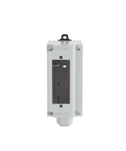 Alternative view of Panel de Parcheo Modular para Fibra Óptica, de Instalación en Riel DIN Estándar de 35mm, Acepta Una Placa Acopladora FAP, Color Gris