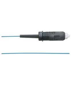 Pigtail de Fibra Óptica SC Simplex, Multimodo OM3 50/125, 900um, Color Aqua, 1 Metro