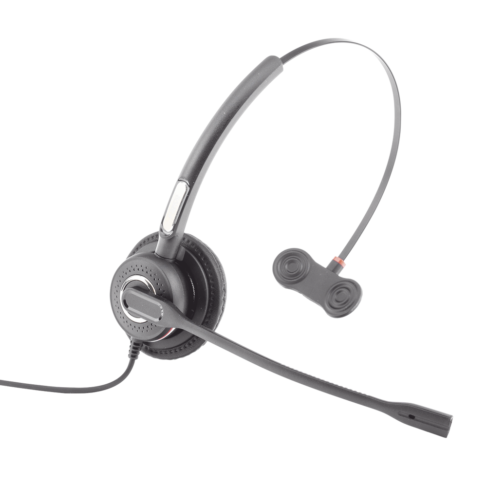 Diadema monoaural con tecnología antishock para teléfonos IP FANVIL y Polycom con micrófono de cancelación de ruido, larga durabilidad 3 Diadema monoaural con tecnología antishock para teléfonos IP FANVIL y Polycom con micrófono de cancelación de ruido, larga durabilidad - Imagen 3