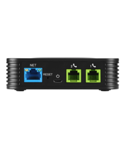 Principal 210 Adaptador para teléfono analógico (ATA) de 2 puertos FXS, diseñado para conectar sus dispositivos analógicos a una red VoIP