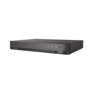 DVR 16 Canales TURBOHD + 8 Canales IP / 5 Megapixel Lite - 3K Lite / Audio de Dos Vías por Coaxitron / Reconocimiento Facial / ACUSENSE (Evista falsas alarmas) / 1 Bahía de Disco Duro / Salida de Video en Full HD