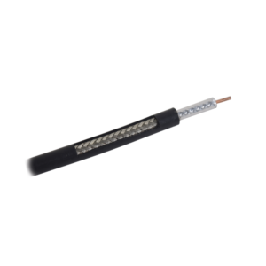 Carrete de 305m, Cable Coaxial RG-58 LMRLW-195, Baja Pérdida de 50 Ohms, Conductor de Cobre Sólido