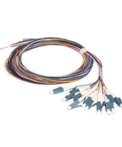 Kit de 12 Pigtails LC/UPC Monomodo 2 metros