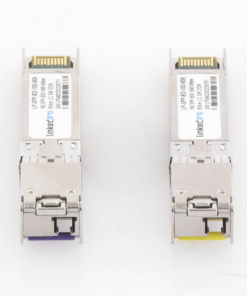 Transceptores Bidireccionales SFP+ (Mini-Gbic) / Monomodo / 10 Gbps de velocidad / Conector LC / Hasta 80 km de Distancia / 2 Piezas 7 Globaltecnoly LPSFPBD10G80 AD 3 l