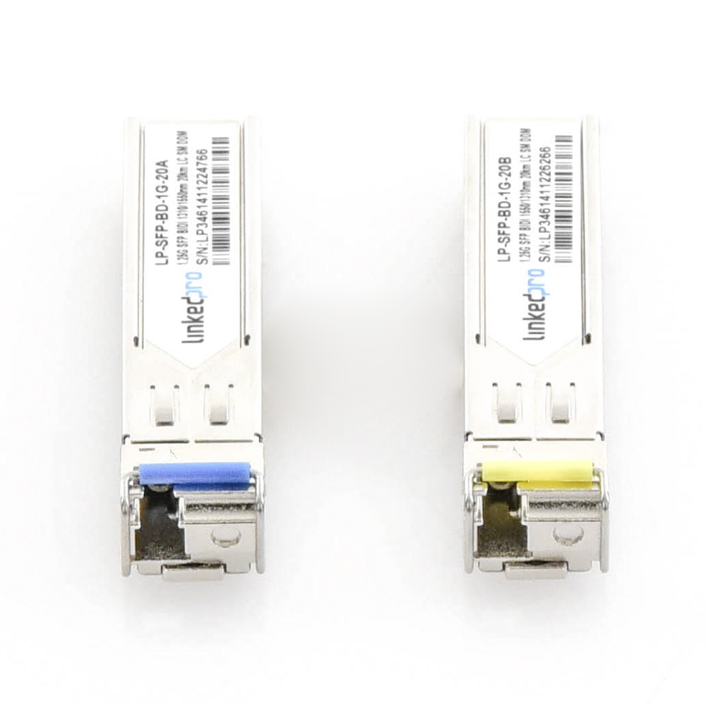 Transceptores Bidireccionales SFP (Mini-Gbic) / Monomodo / 1.25 Gbps de velocidad / Conector LC / Hasta 20 km de Distancia / 2 Piezas 4 Transceptores Bidireccionales SFP (Mini-Gbic) / Monomodo / 1.25 Gbps de velocidad / Conector LC / Hasta 20 km de Distancia / 2 Piezas - Imagen 4