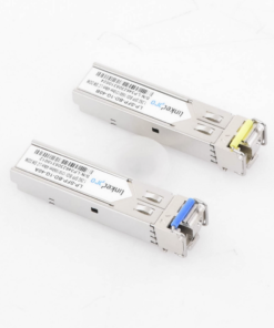 Transceptores Bidireccionales SFP (Mini-Gbic) / Monomodo / 1.25 Gbps de velocidad / Conector LC / Hasta 40 km de Distancia / 2 Piezas 6 Globaltecnoly LPSFPBD1G40 AD 2 l