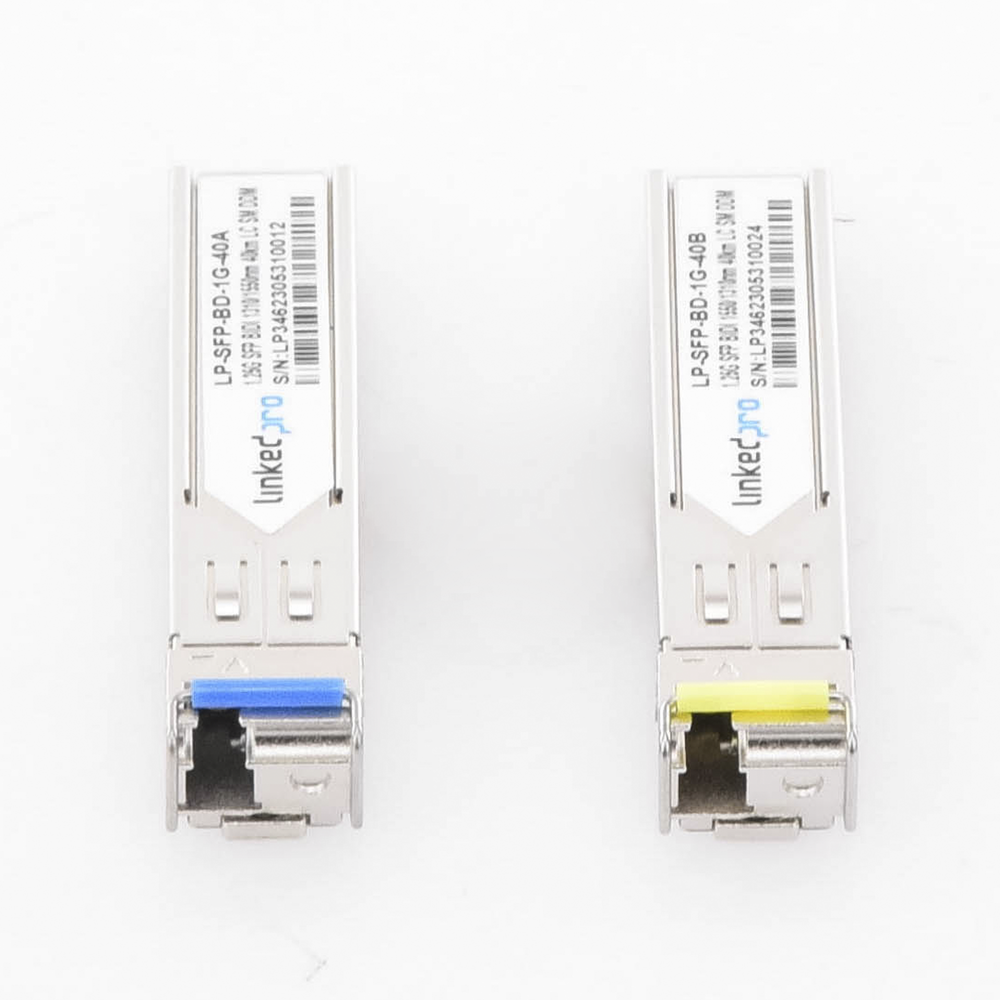 Transceptores Bidireccionales SFP (Mini-Gbic) / Monomodo / 1.25 Gbps de velocidad / Conector LC / Hasta 40 km de Distancia / 2 Piezas 4 Transceptores Bidireccionales SFP (Mini-Gbic) / Monomodo / 1.25 Gbps de velocidad / Conector LC / Hasta 40 km de Distancia / 2 Piezas - Imagen 4