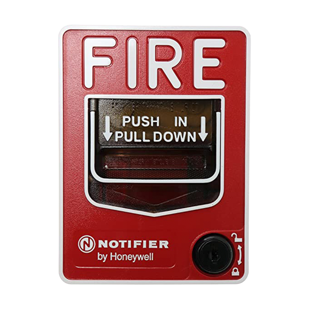 Estación Manual de Emergencia Convencional de Doble Acción Para Exterior en Inglés / Incluye Caja de Montaje SBI/O 1 Estación Manual de Emergencia Convencional de Doble Acción Para Exterior en Inglés / Incluye Caja de Montaje SBI/O