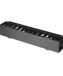 Organizador de Cables Horizontal NetManager, Sencillo (Solo Frontal), Para Rack de 19in, 2UR