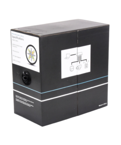 Alternative view of Bobina de cable 305 Metros Cat6, 24 AWG, Climas EXTREMOS, Color negro, sin blindar, para intemperie