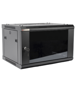 Alternative view of Gabinete PRECISION, Con Puerta de Cristal Templado, de 19in, 6UR, 450mm de Profundidad, Color Negro