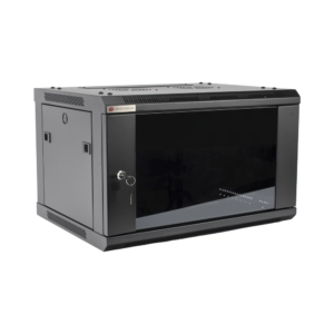 Alternative view of Gabinete PRECISION, Con Puerta de Cristal Templado, de 19in, 6UR, 450mm de Profundidad, Color Negro