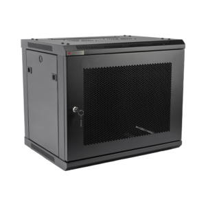 Alternative view of Gabinetes PRECISION, Con Puerta Perforada, de 19in, 9UR, 450mm de Profundidad, Color Negro