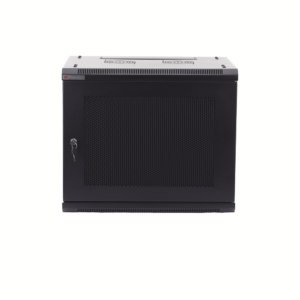 Gabinetes PRECISION, Con Puerta Perforada, de 19in, 9UR, 450mm de Profundidad, Color Negro