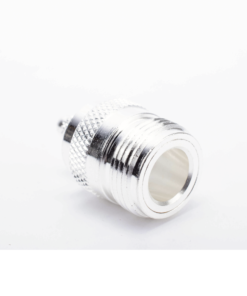 Alternative view of Conector N Hembra de Anillo Plegable para Cables RG-58/U, Níquel/ Oro/ Teflón.