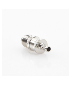 Alternative view of Conector Mini UHF Hembra de Anillo Plegable en Cables RG-58/U, RG-142/U, Níquel/ Plata/ Delrin.