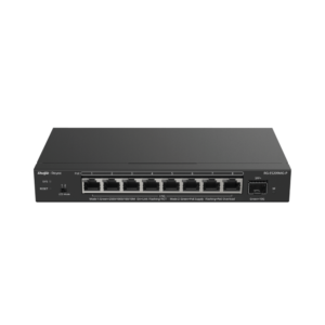 Switch Administrable Capa 2 con PoE+ Multi-Gigabit, 8 puertos 2.5Gb y 1 SFP+ 10G, hasta 130w estándar 802.3af/at