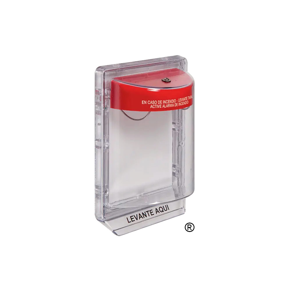 Stopper II® de Policarbonato Super Resistente / sin Sirena / Montaje a Ras / Español 1 Stopper II® de Policarbonato Super Resistente / sin Sirena / Montaje a Ras / Español