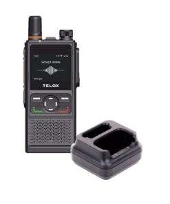 KIT DE RADIO POC TE320 4G LTE RESISTENTE AL AGUA / IP67 / INCLUYE CARGADOR DE ESCRITORIO / INCLUYE TE320DC