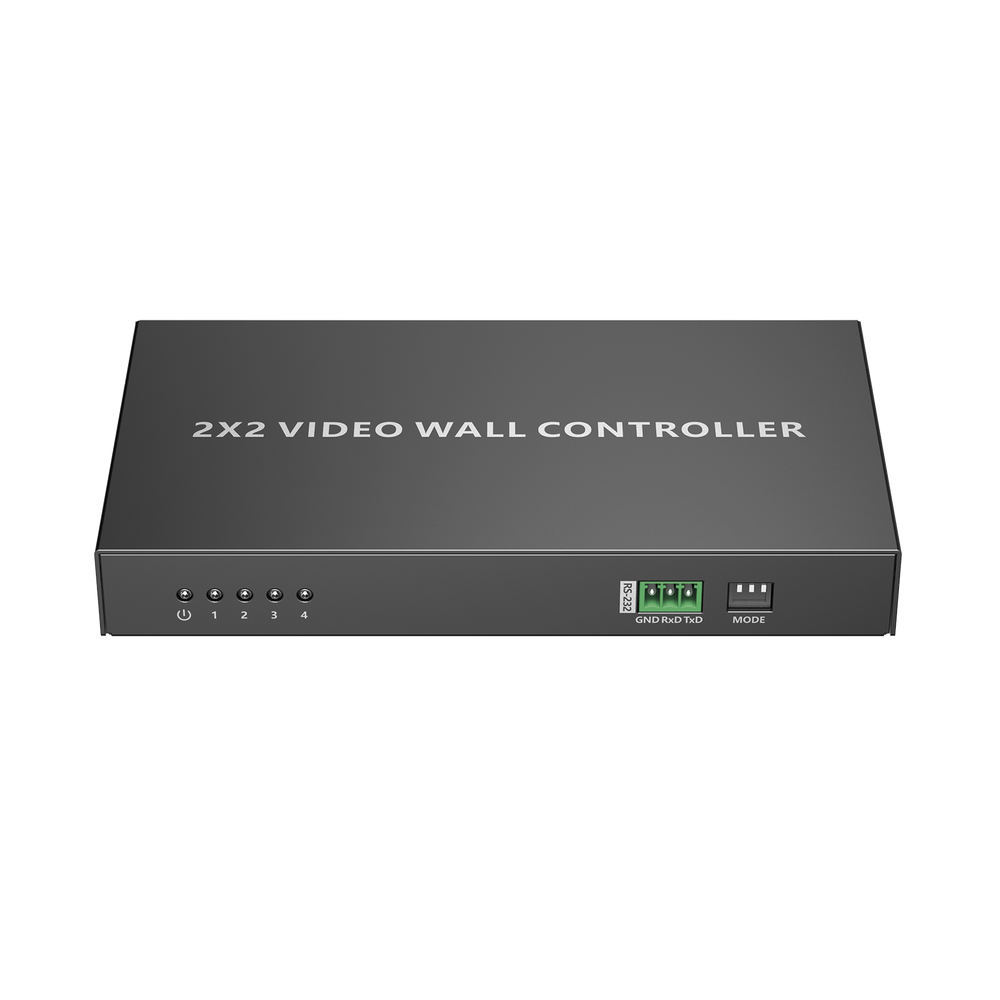Controlador de VideoWall 2x2 | Multiples Modos de Vista | Audio 3.5mm | Control RS232 3 Controlador de VideoWall 2x2 | Multiples Modos de Vista | Audio 3.5mm | Control RS232 - Imagen 3