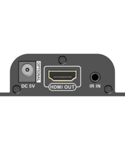 Kit Extensor HDMI para distancias de 50 metros / Soporta resoluciones 720 y 1080P @ 60 Hz / Cat 6, 6a y 7 / Salida Loop en el Tx para visualización local / Configuración EDID / Soporta control remoto del equipo fuente / Alimente solo el Tx 12 Globaltecnoly TT372EDID4K AD 5 l