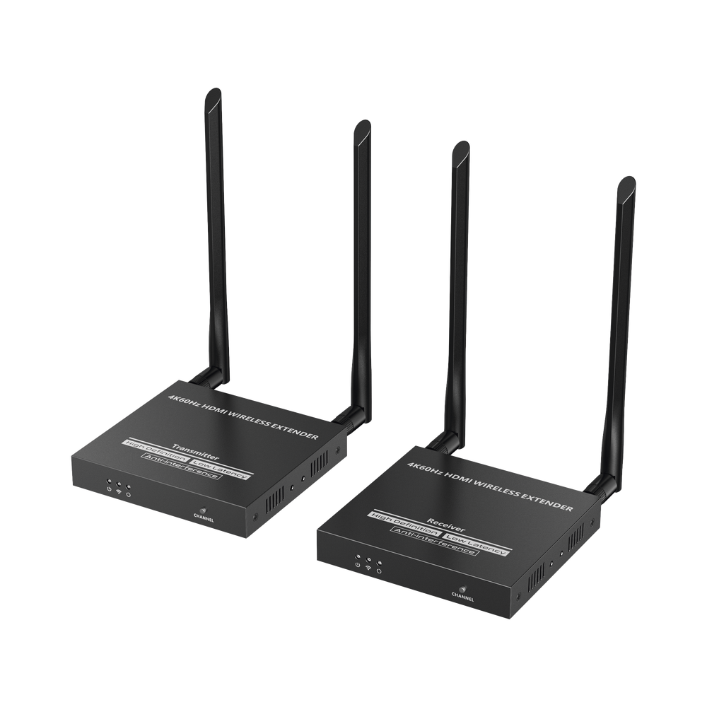 Kit Extensor Inalámbrico | 4K@60Hz | Transmisión hasta 50m | Transferencia IR | Emparejamiento SSID 2 Kit Extensor Inalámbrico | 4K@60Hz | Transmisión hasta 50m | Transferencia IR | Emparejamiento SSID - Imagen 2