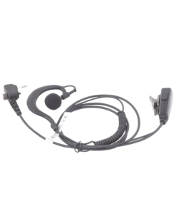 Micrófono de Solapa con Audífono Ajustable al oído. Para HYT SERIE TC320