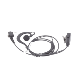 Micrófono de Solapa con Audífono Ajustable al oído. Para HYT SERIE TC320