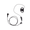 Micrófono de solapa con gancho auricular en forma de D para radios HYT BD-506 y Motorola R2/EP450/ RVA50/ DTR620/ DTR720/ DEP450/ EP350/ VX80/ MAG ONE 10 Globaltecnoly TX160NM01 l