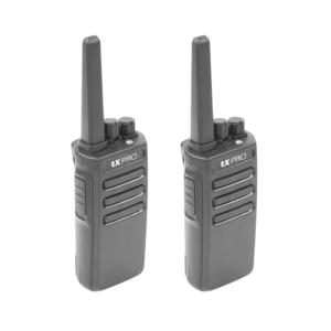 Duo de Radios Portatiles VHF, 5W de Potencia, Scrambler de Voz, Alta Cobertura, 136-174 MHZ