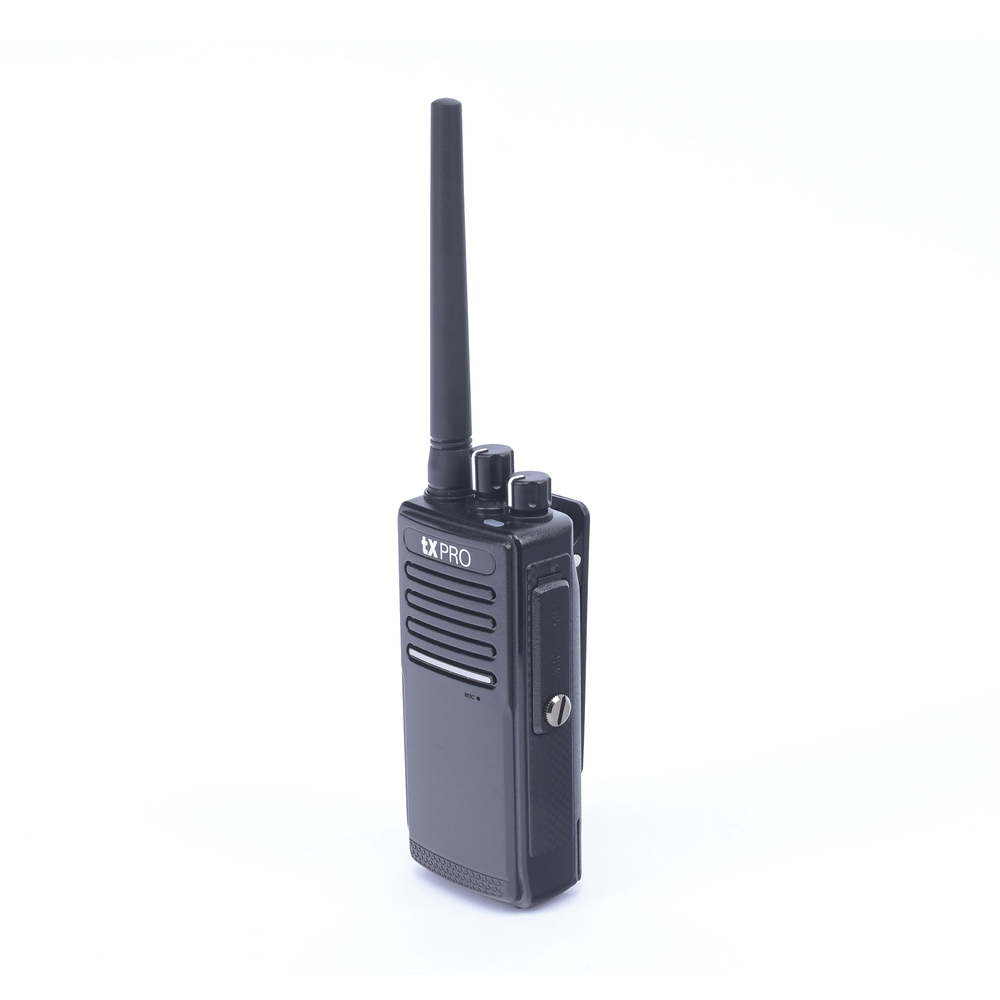 Radio Portátil VHF 136-174 MHz, Digital DMR-Analógico, 5 W, Incluye antena, batería, cargador y clip 2 Radio Portátil VHF 136-174 MHz, Digital DMR-Analógico, 5 W, Incluye antena, batería, cargador y clip - Imagen 2