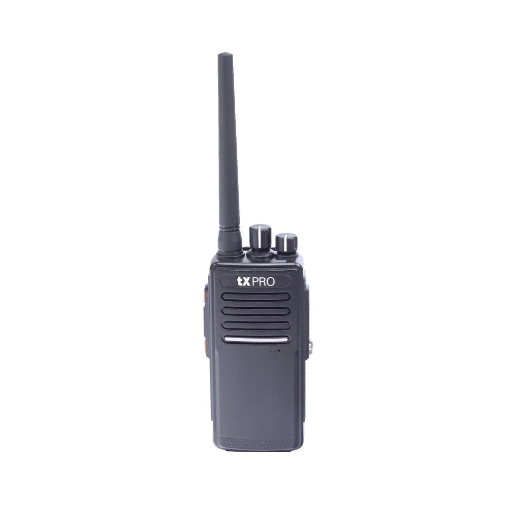 Radio Portátil VHF 136-174 MHz, Digital DMR-Analógico, 5 W, Incluye antena, batería, cargador y clip 1 Radio Portátil VHF 136-174 MHz, Digital DMR-Analógico, 5 W, Incluye antena, batería, cargador y clip