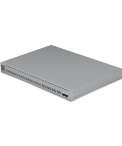 UniFi Switch USW-Pro-24-POE Gen2, con funciones capa 3, de 24 puertos PoE 802.3at/bt + 2 puertos 1/10G SFP+, 400W, pantalla informativa