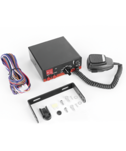 Sirena Vehicular de 200W de Potencia, Con Switch Giratorio de 6 posiciones, Micrófono de Uso Rudo e Interconexión a Radio 9 Globaltecnoly XELS200 AD 3 l