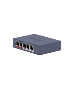 Alternative view of Switch PoE+ / Monitoreable / 4 Puertos 100 Mbps PoE+ / 1 Puerto 100 Mbps Uplink / Configuración Nube Hik-PartnerPro / Modo Extendido hasta 300 Metros / 38Watts