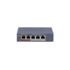 Switch PoE+ / Monitoreable / 4 Puertos 100 Mbps PoE+ / 1 Puerto 100 Mbps Uplink / Configuración Nube Hik-PartnerPro / Modo Extendido hasta 300 Metros / 38Watts 3 Globaltecnoly DS3E0105PEMC l