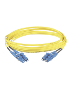 Principal 217 Jumper de Fibra Optica Monomodo 9/125 OS2, LC-LC Duplex, LSZH, Color Amarillo, 3 Metro