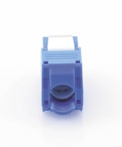 Módulo Jack Keystone Cat6 (toolless), con terminación en ángulo 180 º Color Azul, Compatible con Faceplate y Patchpanel Linkedpro 6 Globaltecnoly LPKJ610TTBU AD 2 l