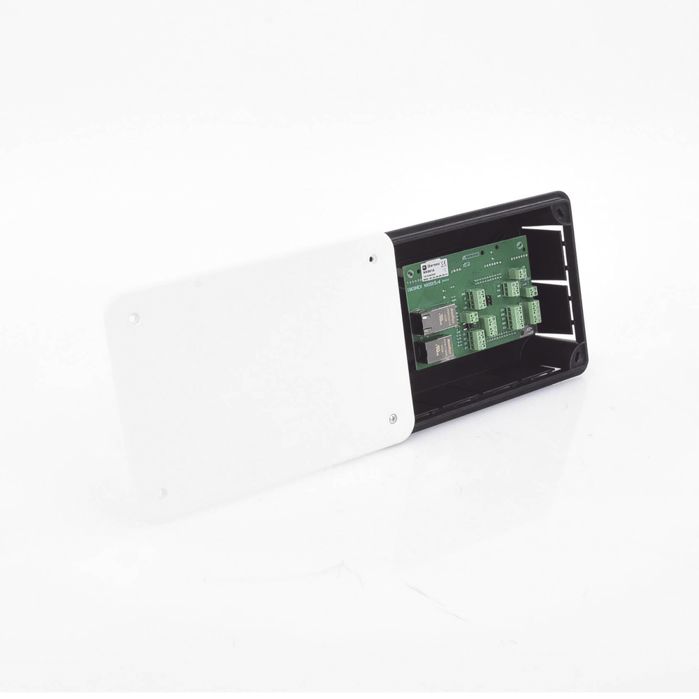 Terminal de Habitación IP de Empotrar / Bus RS485 / 12 Entradas Digitales / SIP / PoE / Compatible con NX1071 y NX1075 7 Terminal de Habitación IP de Empotrar / Bus RS485 / 12 Entradas Digitales / SIP / PoE / Compatible con NX1071 y NX1075 - Imagen 7