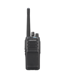 Alternative view of 136-174 MHz, Digital NXDN-Analógico, 5 Watts, 64 Canales, Roaming, Encriptación, GPS, Inc. antena, batería, cargador y clip