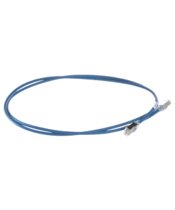 Alternative view of Patch Cord Cat6A, Diametro Reducido 28 AWG, Blindado S/FTP, CM/LS0H, 1m, Color Azul