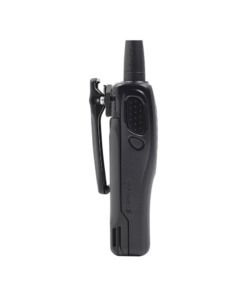 Alternative view of 440-480 MHz, Práctico y Ligero, MIL-STD-810, 16 Canales, DTMF, IP54, VOX, Scan, Incluye antena, batería, cargador y clip