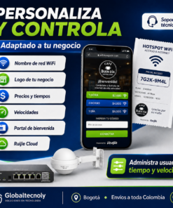 Vende Internet por Fichas | Kit Hotspot Ruijie + 5.000 Tickets 10 Vende Internet por Fichas | Kit Hotspot Ruijie + 5.000 Tickets - Imagen 5
