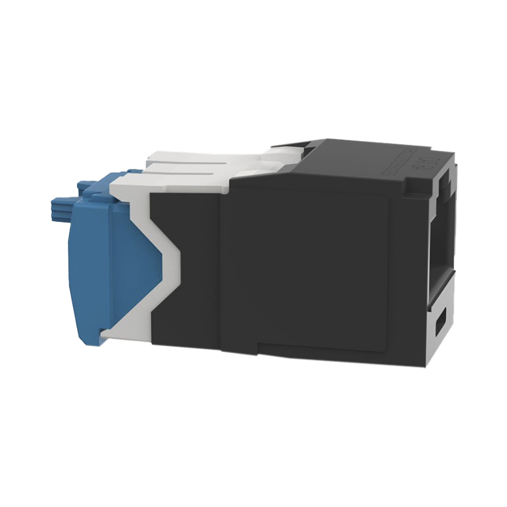 Conector Jack RJ45 Estilo TG, Mini-Com, Categoría 6A, de 8 posiciones y 8 cables, Color Negro 4 Conector Jack RJ45 Estilo TG, Mini-Com, Categoría 6A, de 8 posiciones y 8 cables, Color Negro - Imagen 4
