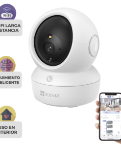 Camara PT 5 Megapixel / Seguimiento Inteligente / Audio de Dos Vías / Notificacion Push / Memoria MicroSD