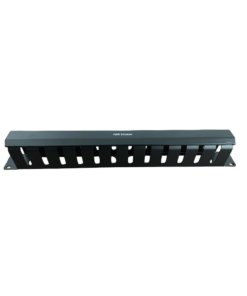 Organizador Horizontal / 1 Unidad De Rack / 12 Ranuras / 19 Pulgadas
