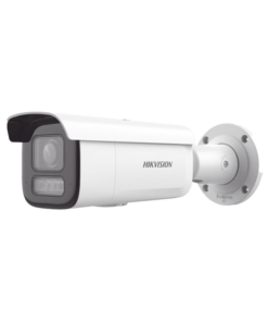 Bala IP 8 Megapixel (4K)/ Lente Mot. 2.8 a 12 mm / 60 mts IR EXIR /Exterior IP67 / IK10 / WDR 120 dB / PoE / ACUSENSE (Evita Falsas Alarmas) / Entrada y Salida de Audio y Alarmas / MicroSD / ONVIF