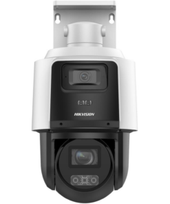 [TandemVu] Domo PT IP 4 Megapixel con Cámara Panoramica 6 Megapixel / 30 mts IR / IP66 / WDR / PoE+ / Entrada-Salida de Audio y Alarma / Ultra Baja Iluminación / Micro SD